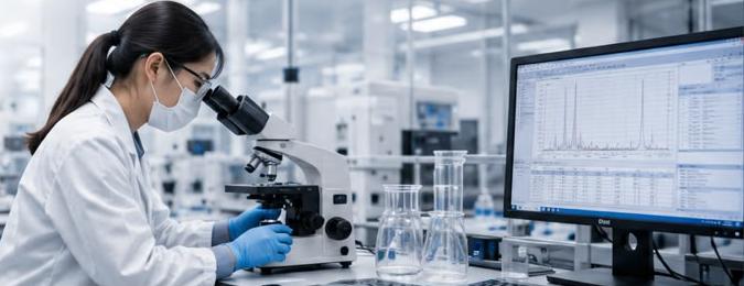 Laboratory analysis at Studio R Technologies